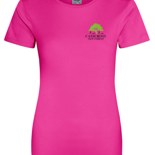 CNF Logo - Women's Running T-shirt (Black Logo)