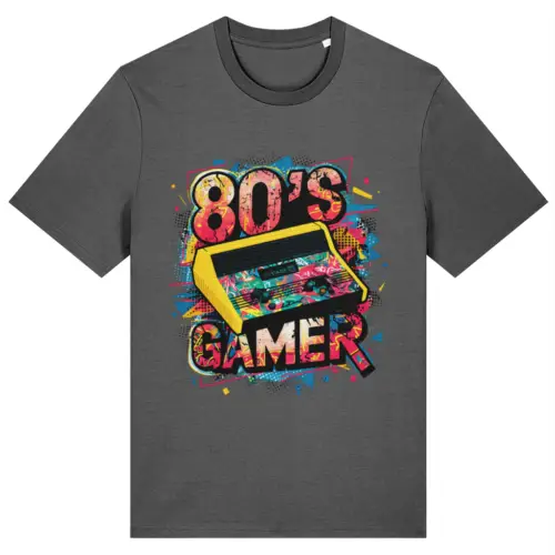 80s Gamer Arcade T-Shirt | Retro Gaming Graphic Tee for Video Game Fans