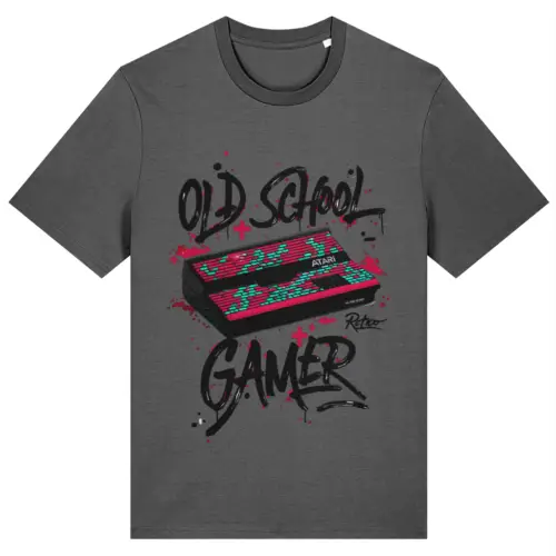 Old School Gamer T-Shirt | Retro Atari Gaming Graphic Tee
