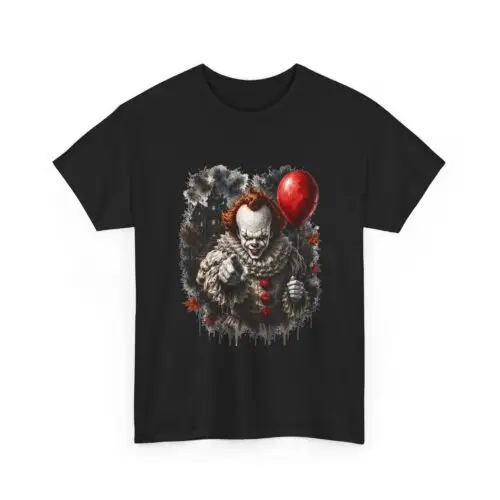 Creepy Pennywise Clown Halloween T-Shirt