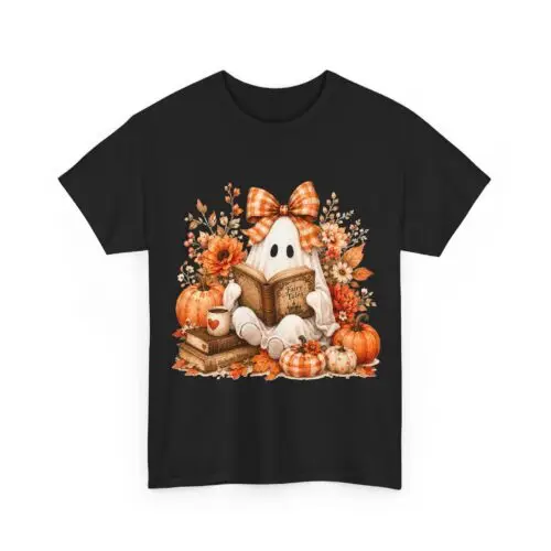 Autumn Pumpkin Ghost Halloween Tee