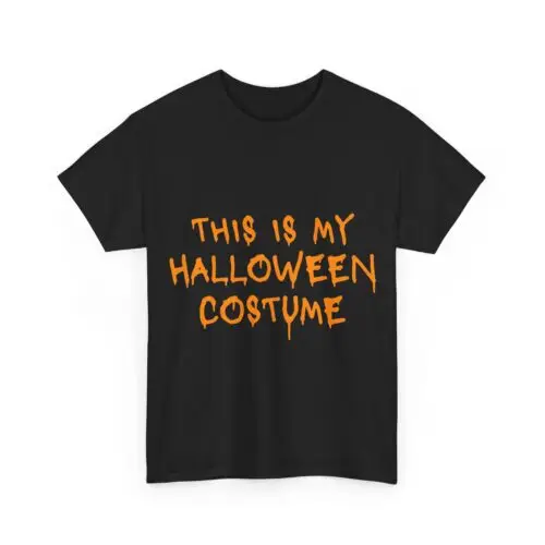Halloween T-Shirt — This Is My Halloween Costume T‑Shirt